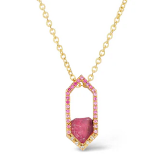 Debra - Pink Spinel Necklace