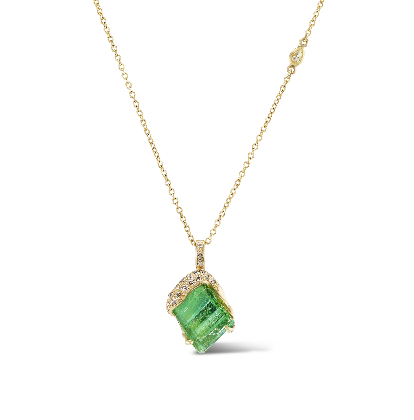 Ibra - Green Tourmaline Necklace